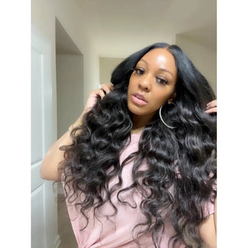 Angela~Glueless Wig - Lace Closure Wig