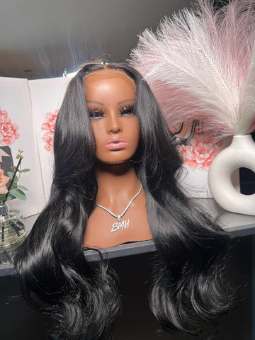 Jet Black Ready to Wear Wig